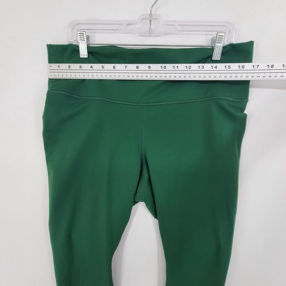Fabletics Powerhold Women's Athletic Cropped Leggings Green Size XL - Picture 4 of 9